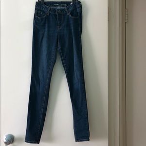 Old navy rockstar mid rise jeans
